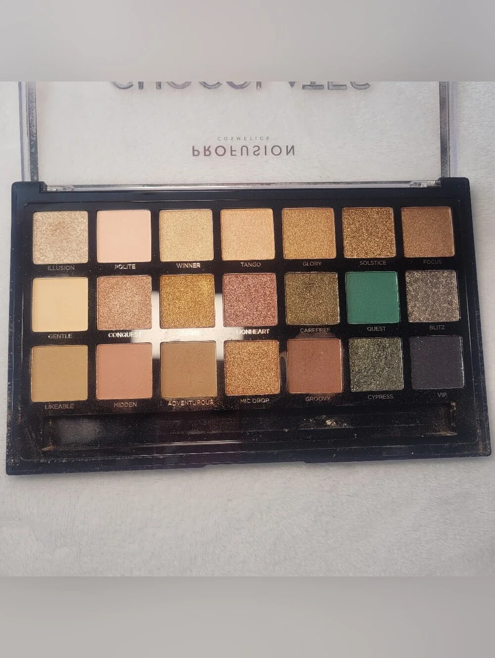 Profusion Cosmetics CHOCOLATES & NUDE BLISS 2 Palette Bundle 42 Shades Total